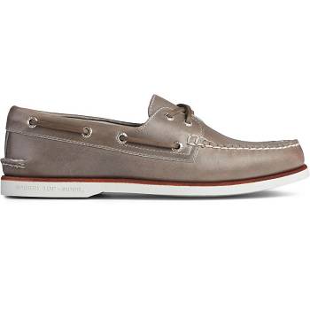 Sperry Gold Cup Authentic Original Orleans Siva - Panske Mokasíny